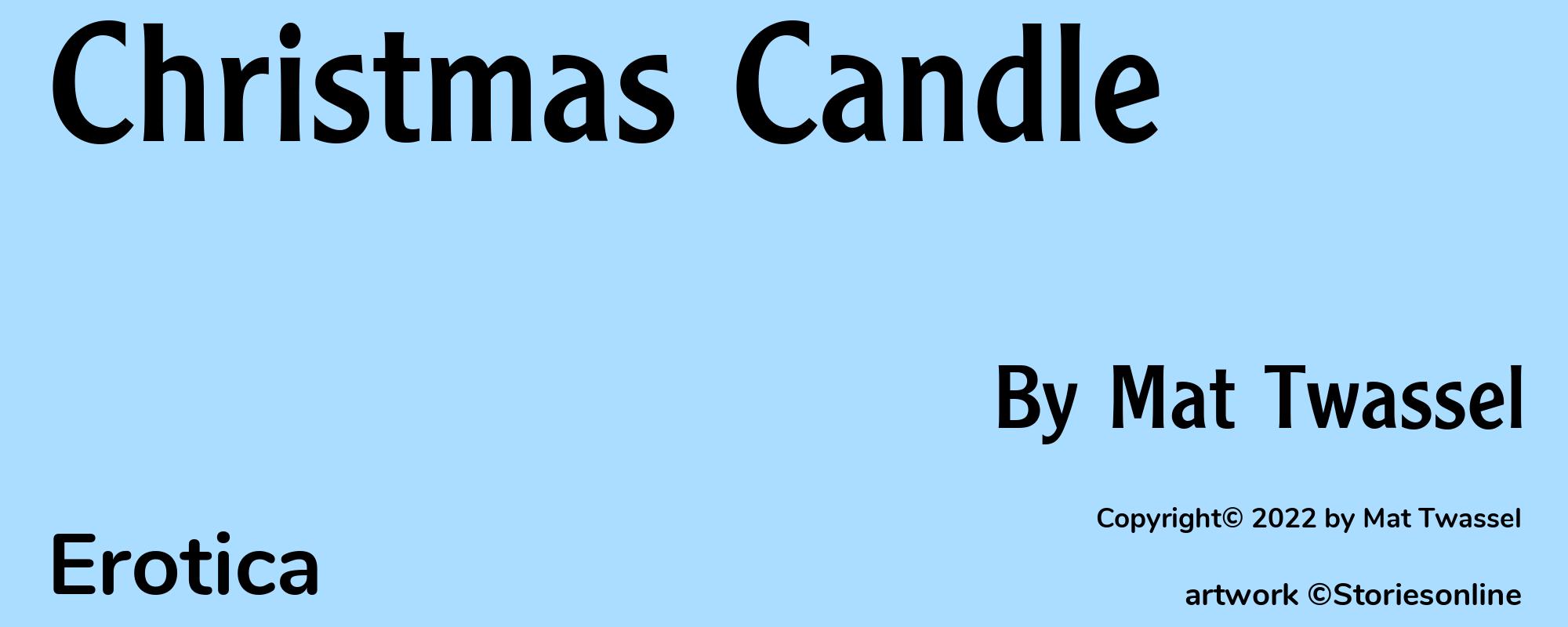Christmas Candle - Cover