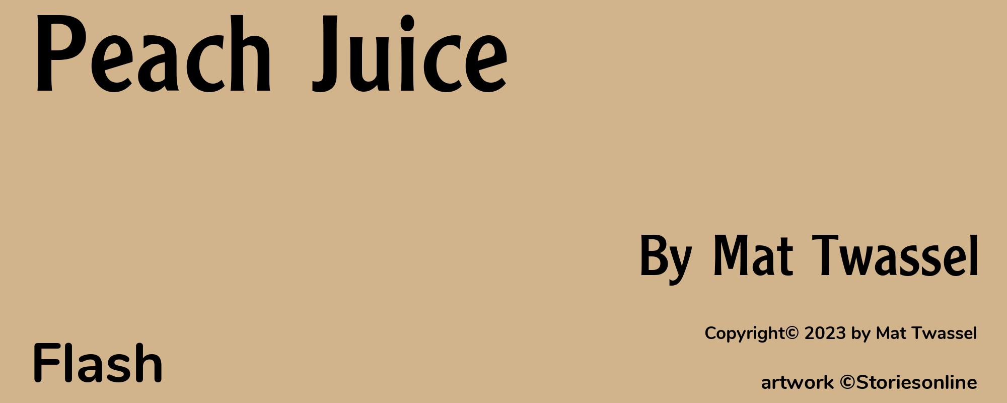 Peach Juice - Cover