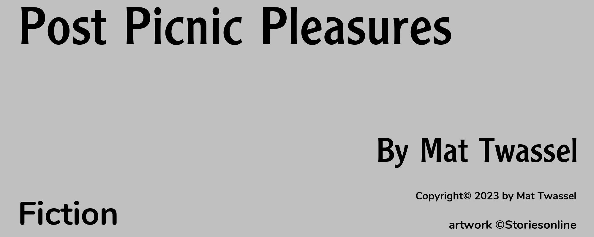 Post Picnic Pleasures - Cover