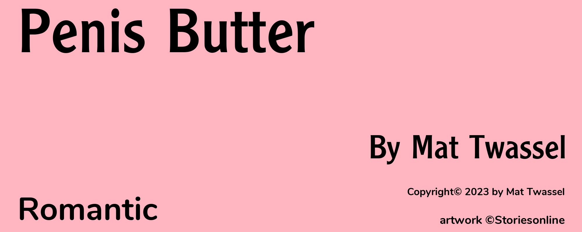 Penis Butter - Cover