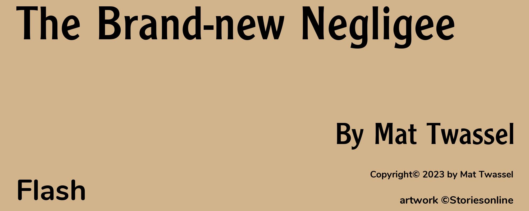 The Brand-new Negligee - Cover