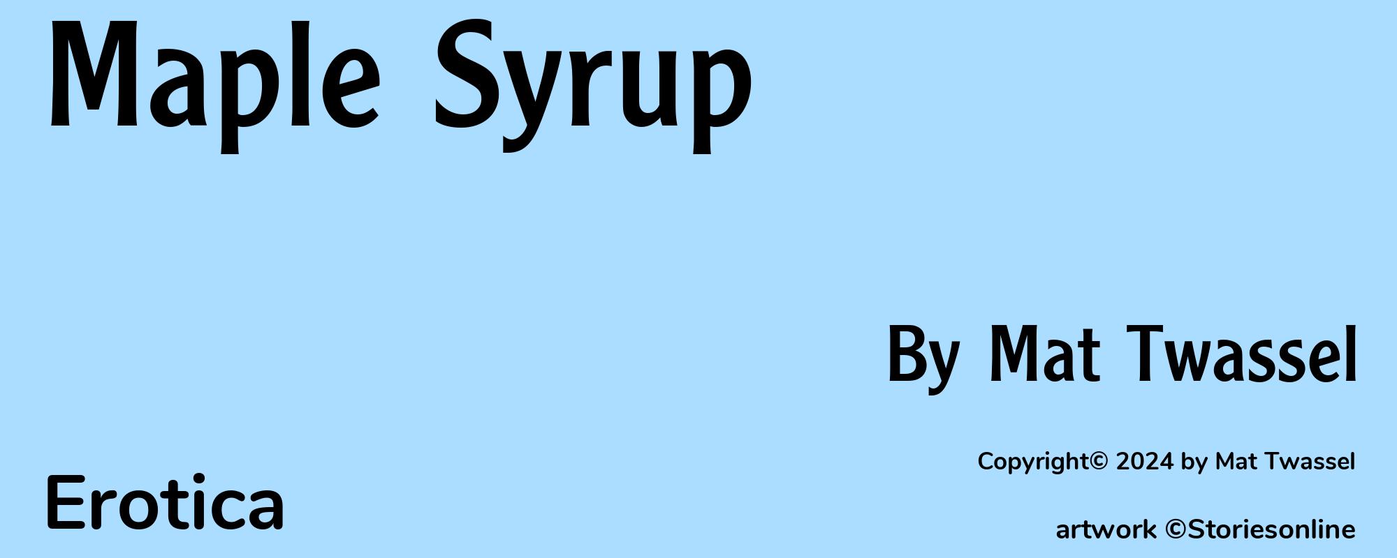 Maple Syrup - Cover