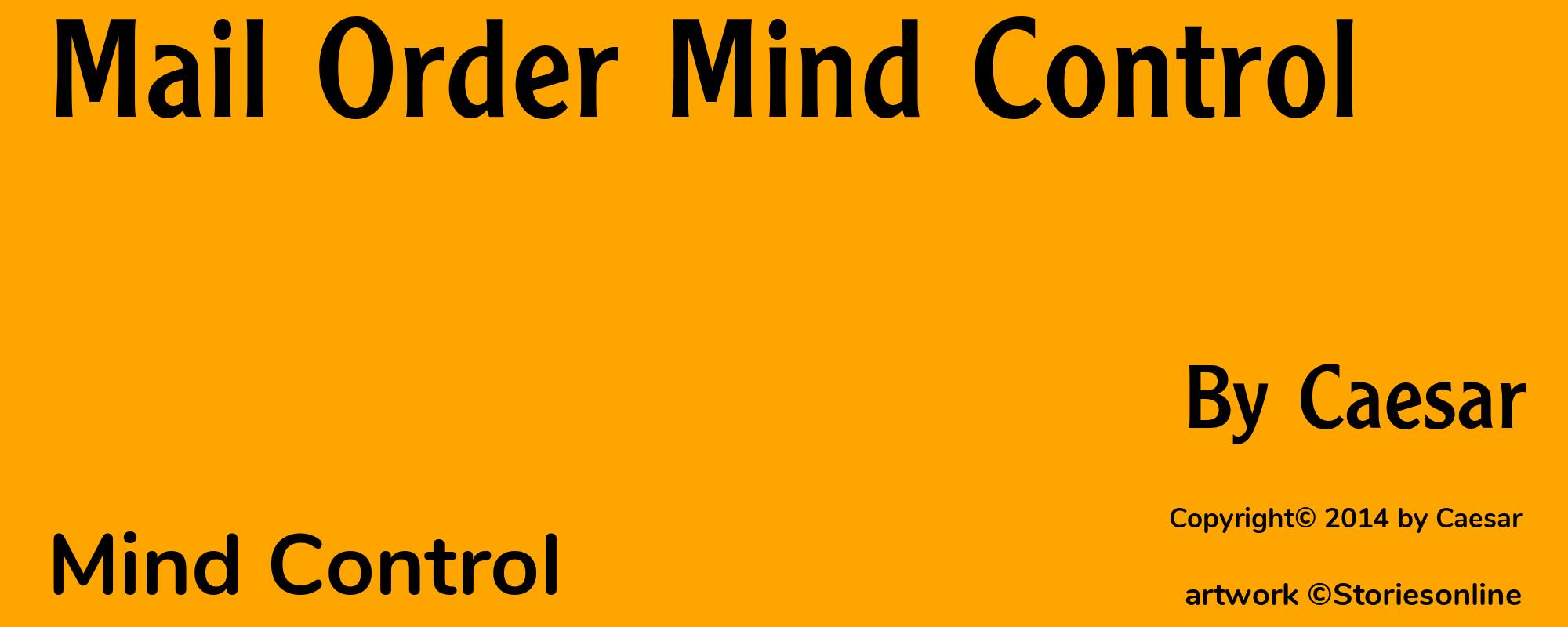 Mail Order Mind Control - Cover