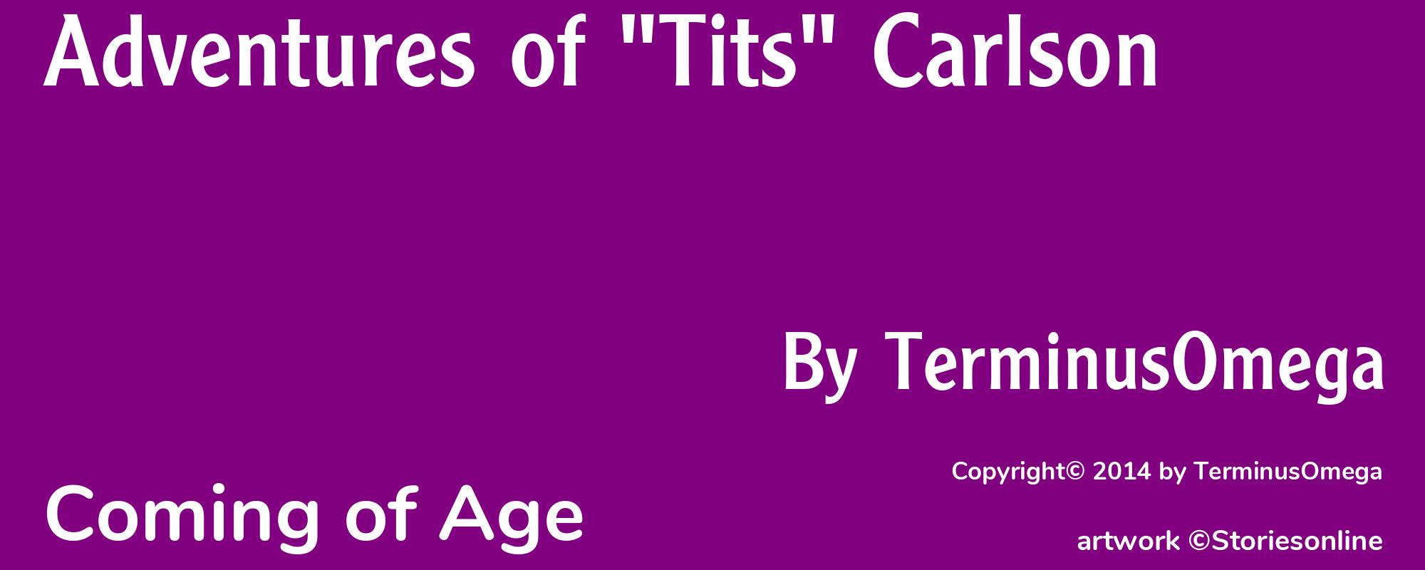 Adventures of "Tits" Carlson - Cover