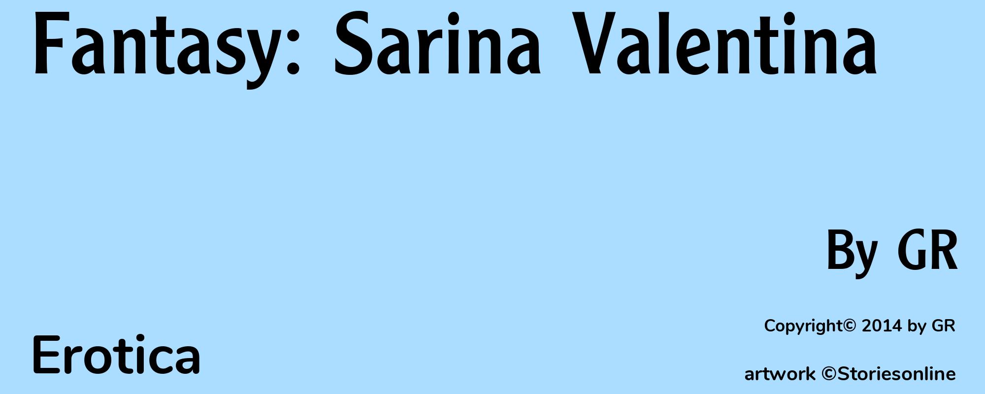 Fantasy: Sarina Valentina - Cover