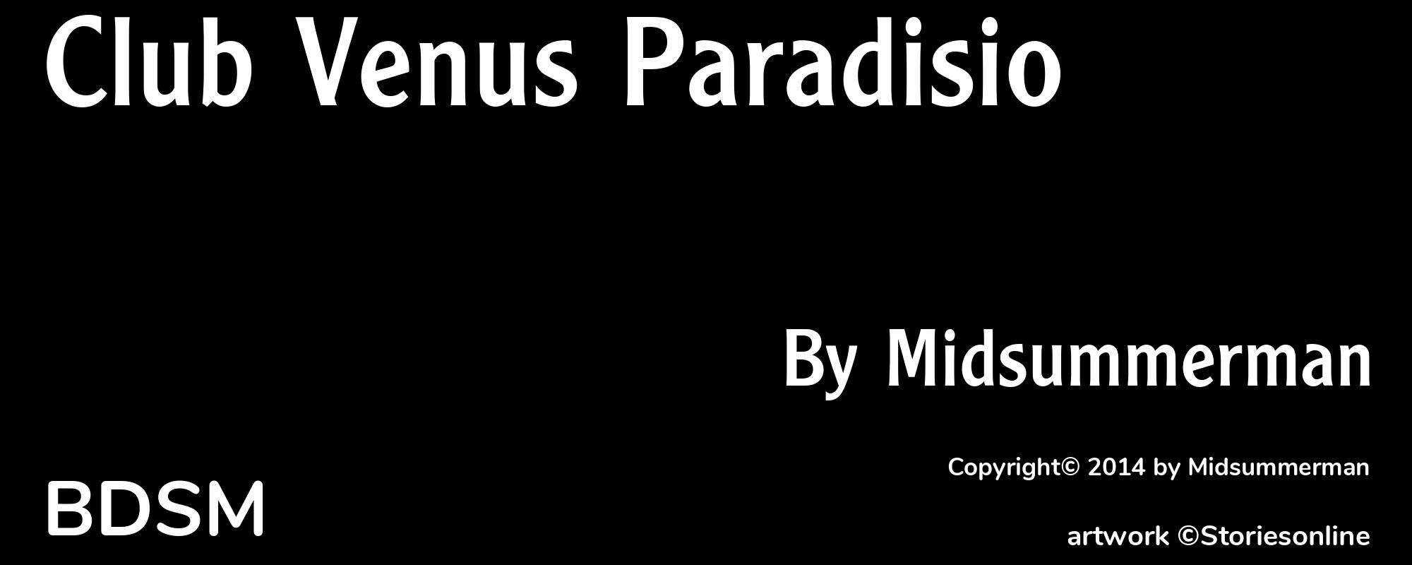 Club Venus Paradisio - Cover