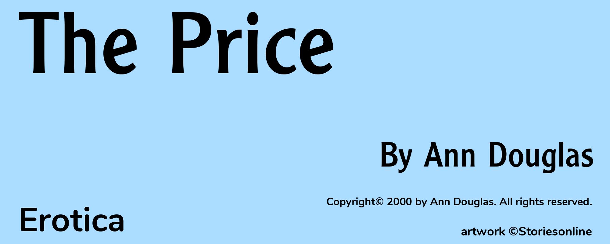 The Price - Cover
