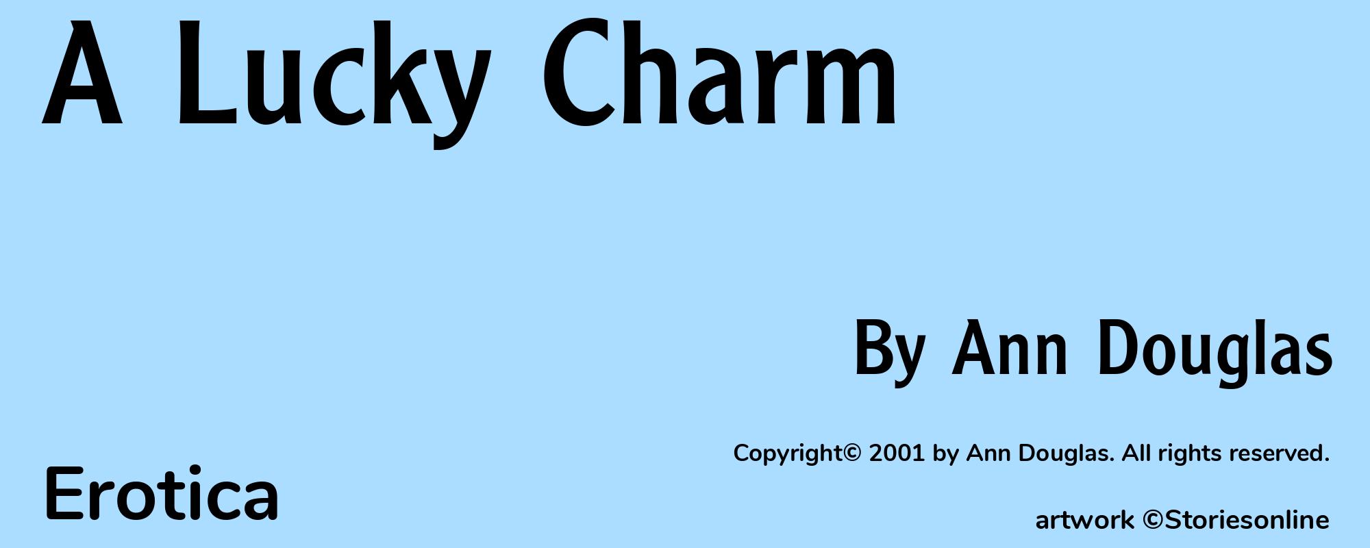 A Lucky Charm - Cover