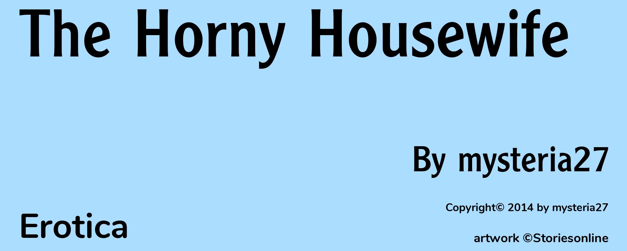 The Horny Housewife - Cover