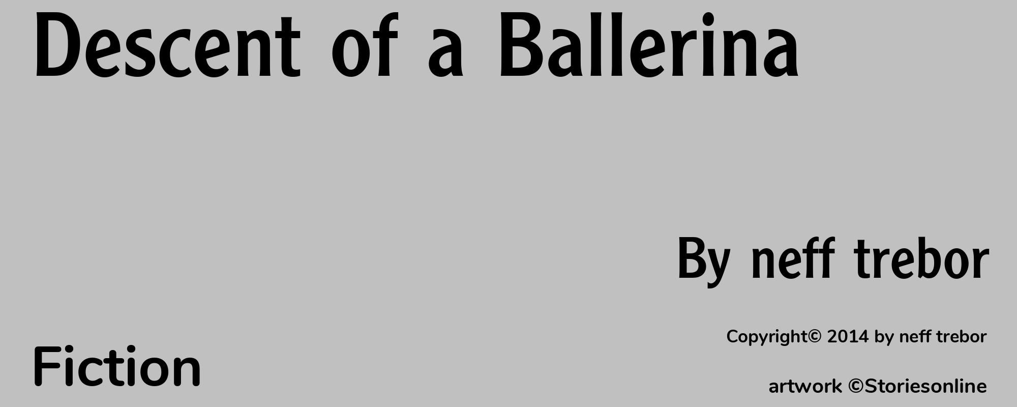 Descent of a Ballerina - Cover