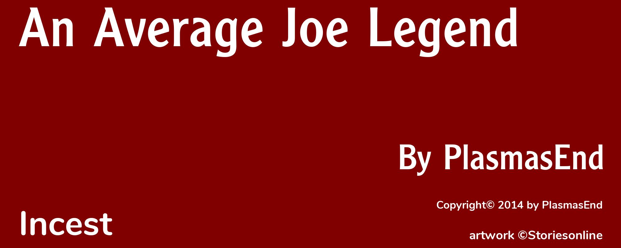 An Average Joe Legend - Cover