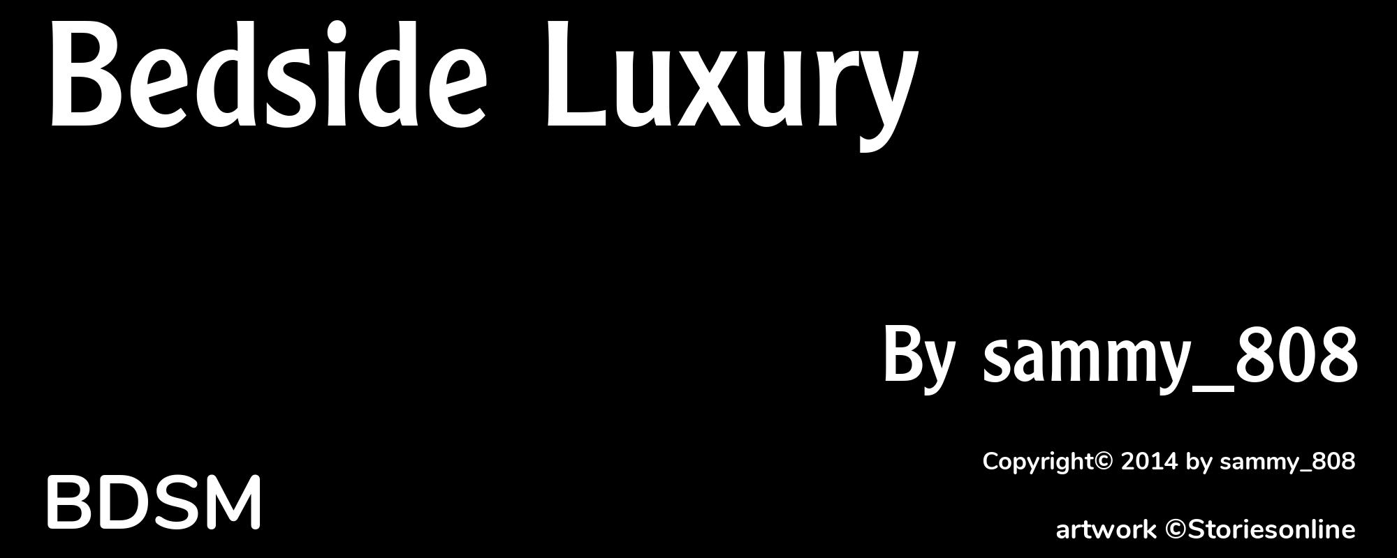 Bedside Luxury - Cover