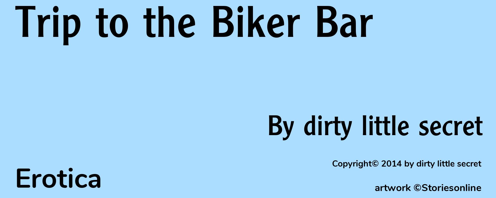 Trip to the Biker Bar - Cover