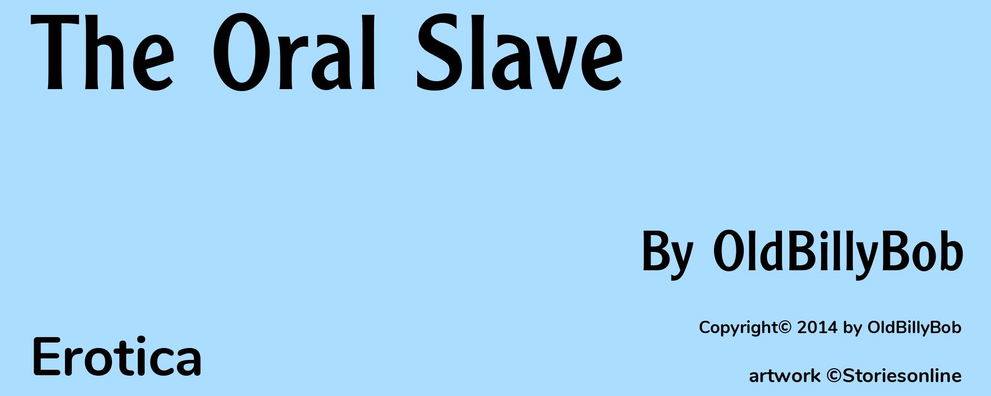The Oral Slave - Cover