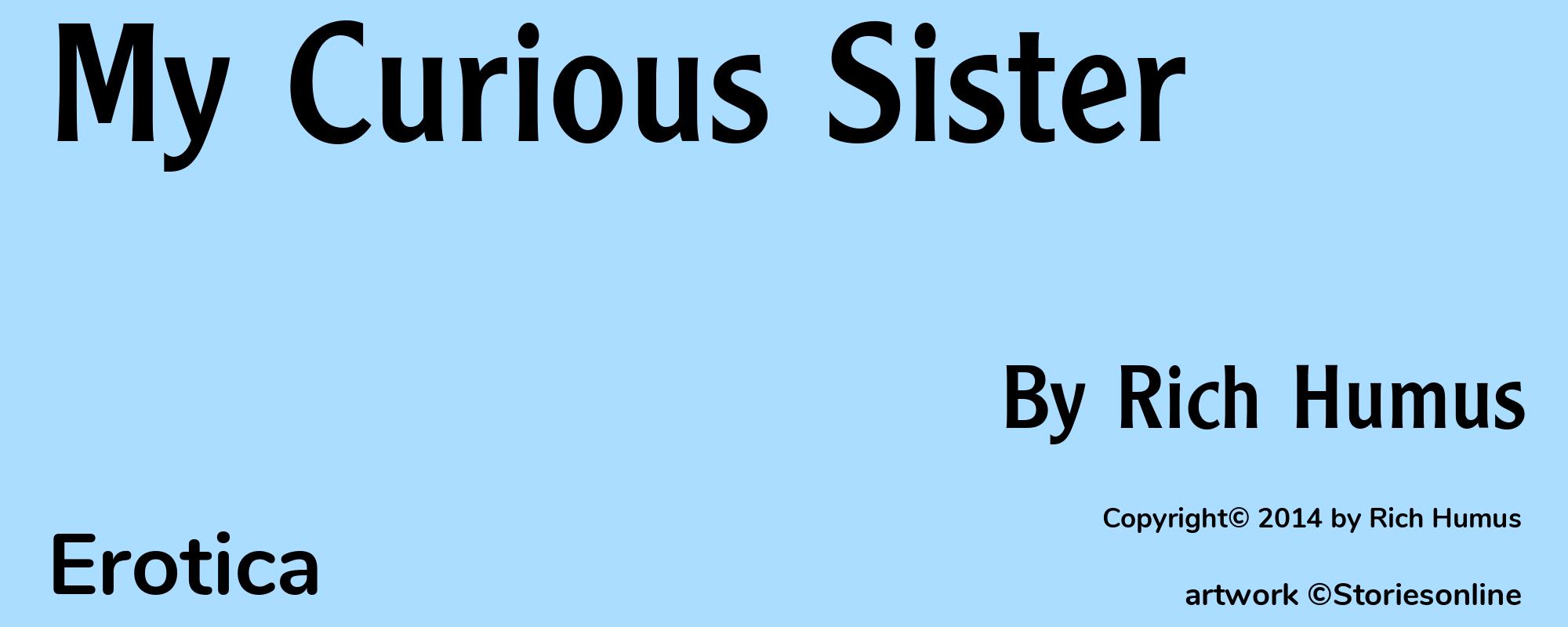 My Curious Sister - Cover