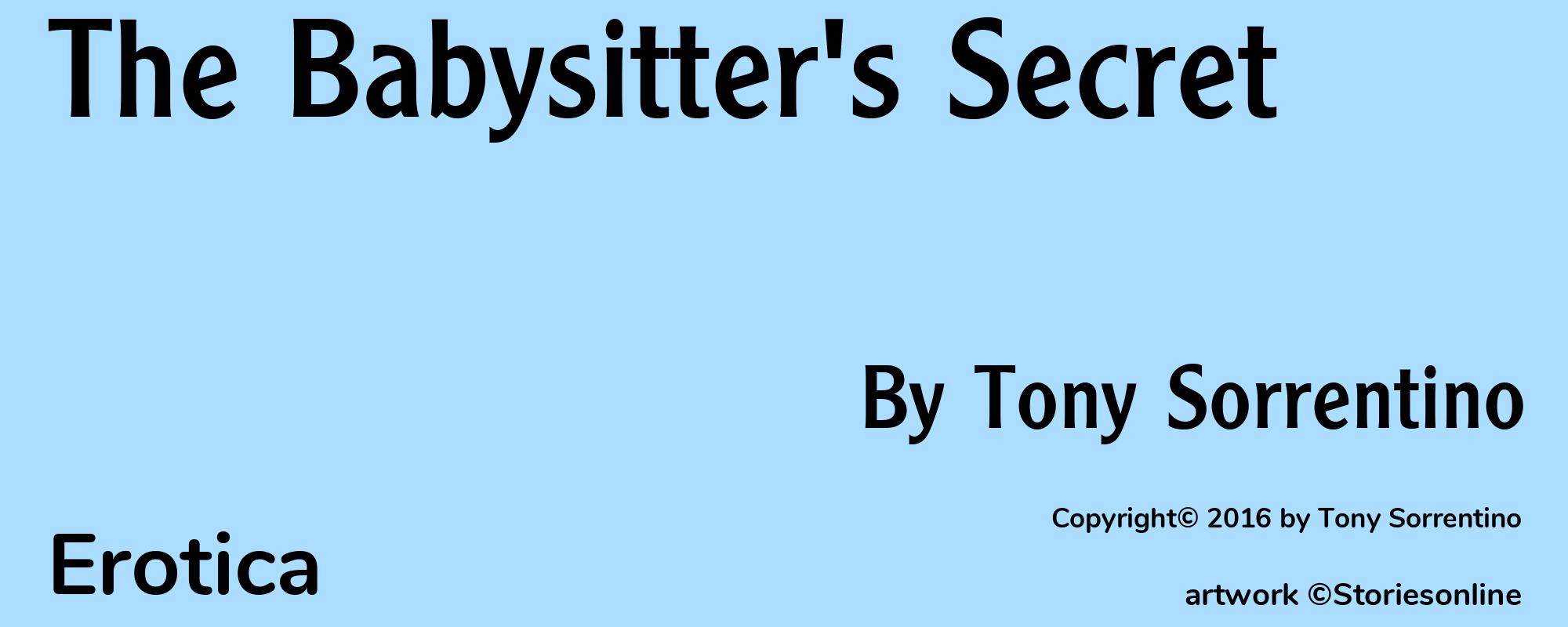 The Babysitter's Secret - Cover