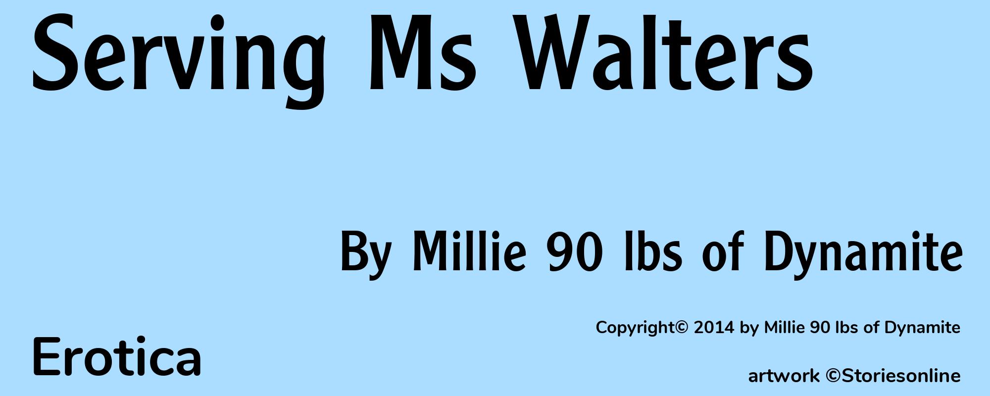 Serving Ms Walters - Cover