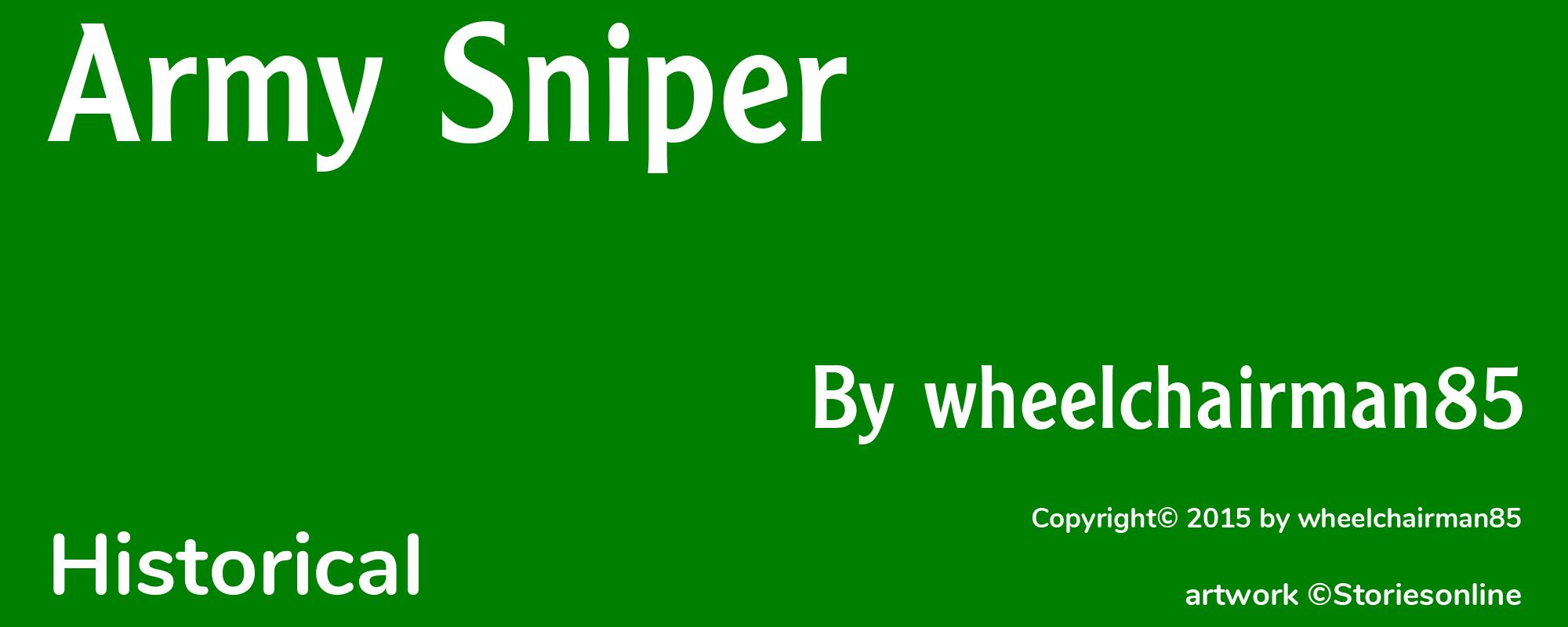 Army Sniper - Cover