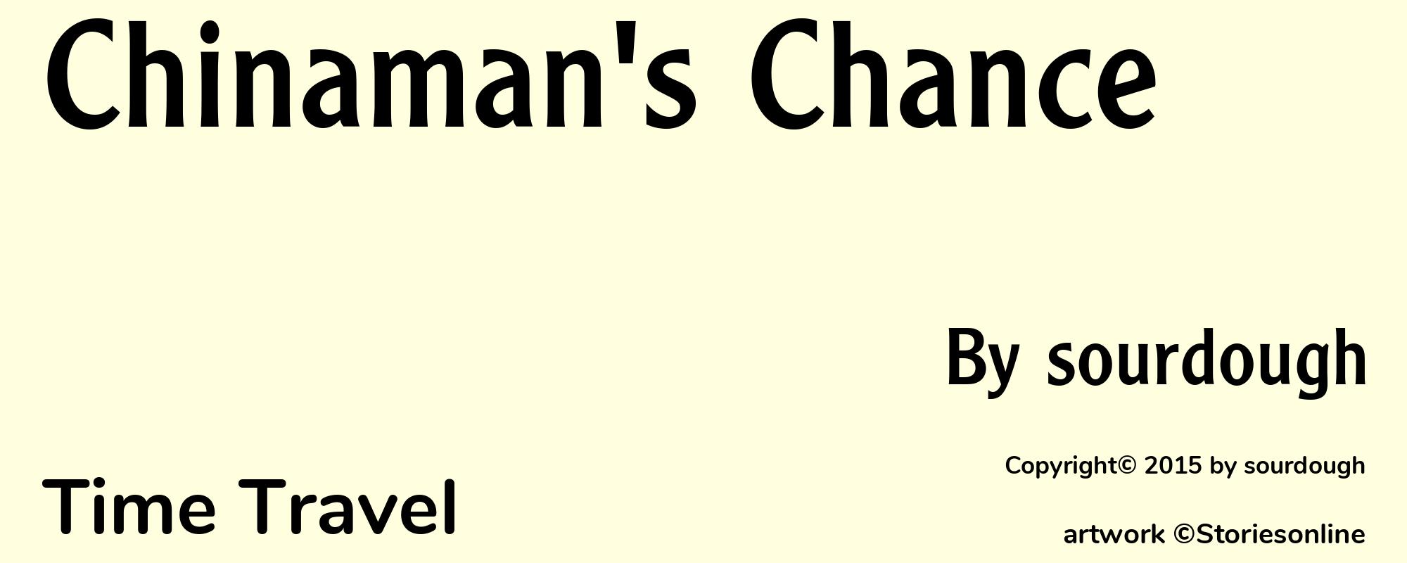 Chinaman's Chance - Cover