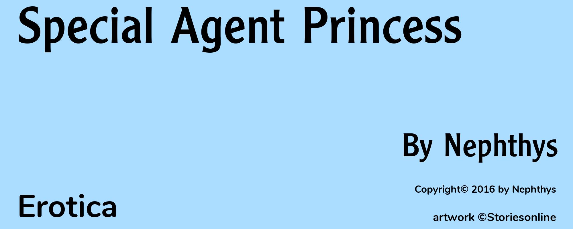 Special Agent Princess - Cover