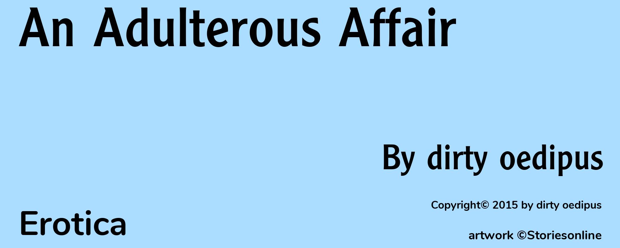 An Adulterous Affair - Cover