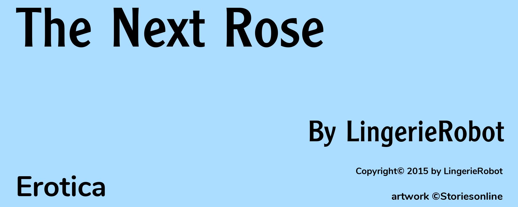 The Next Rose - Cover