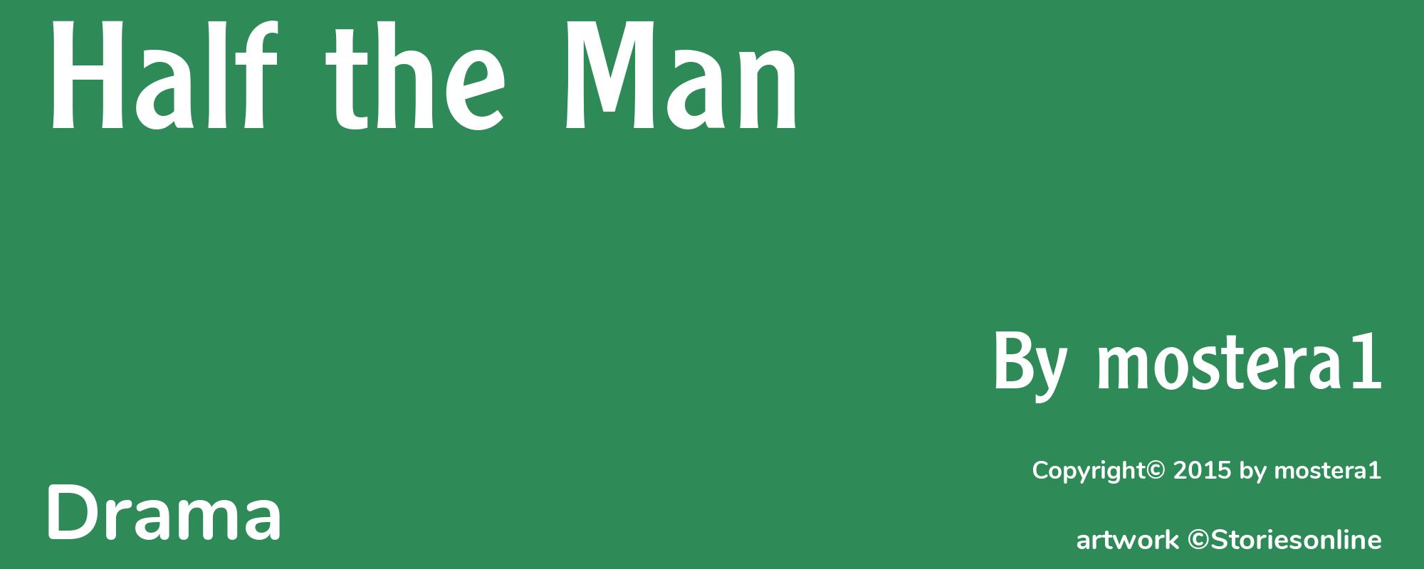 Half the Man - Cover