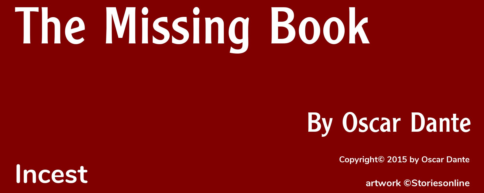 The Missing Book - Cover