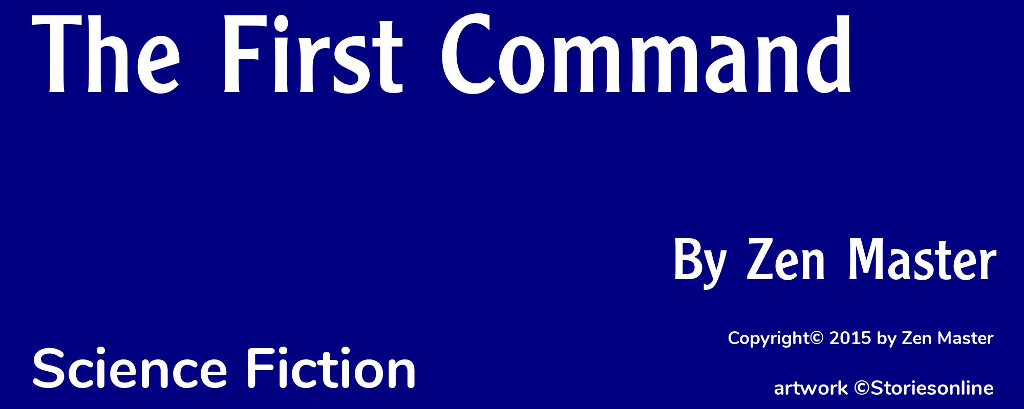 The First Command - Cover