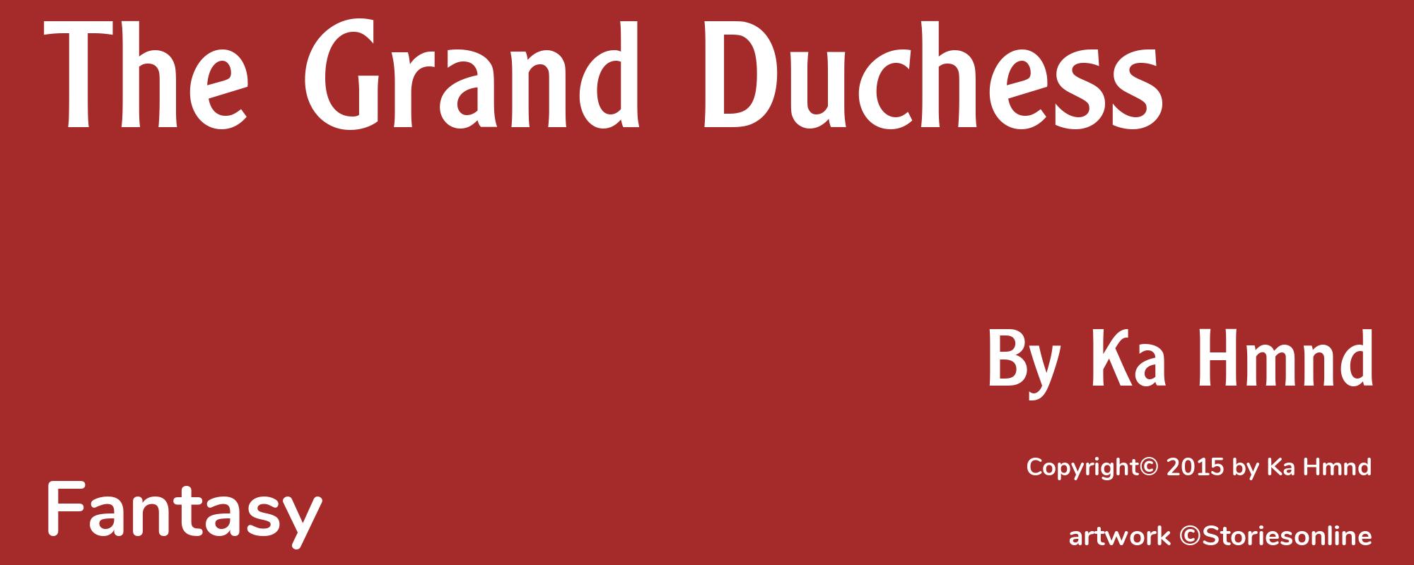 The Grand Duchess - Cover