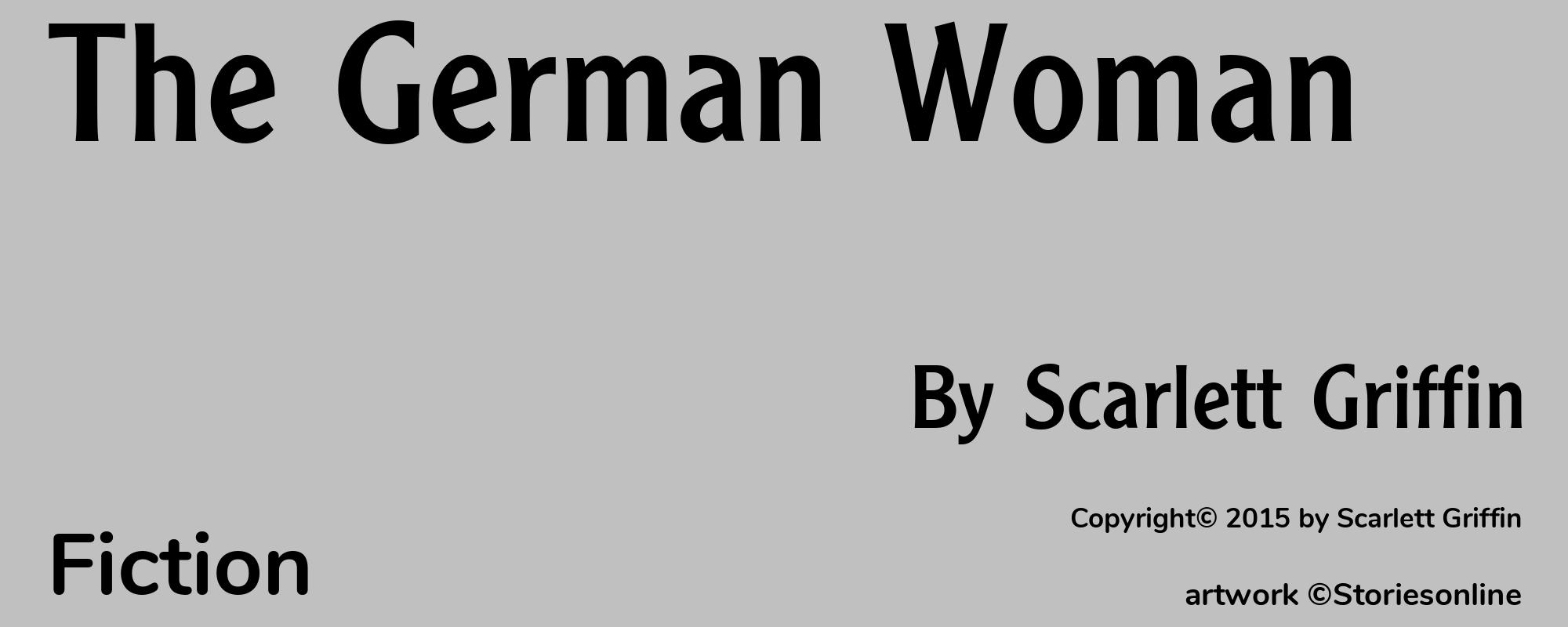 The German Woman - Cover