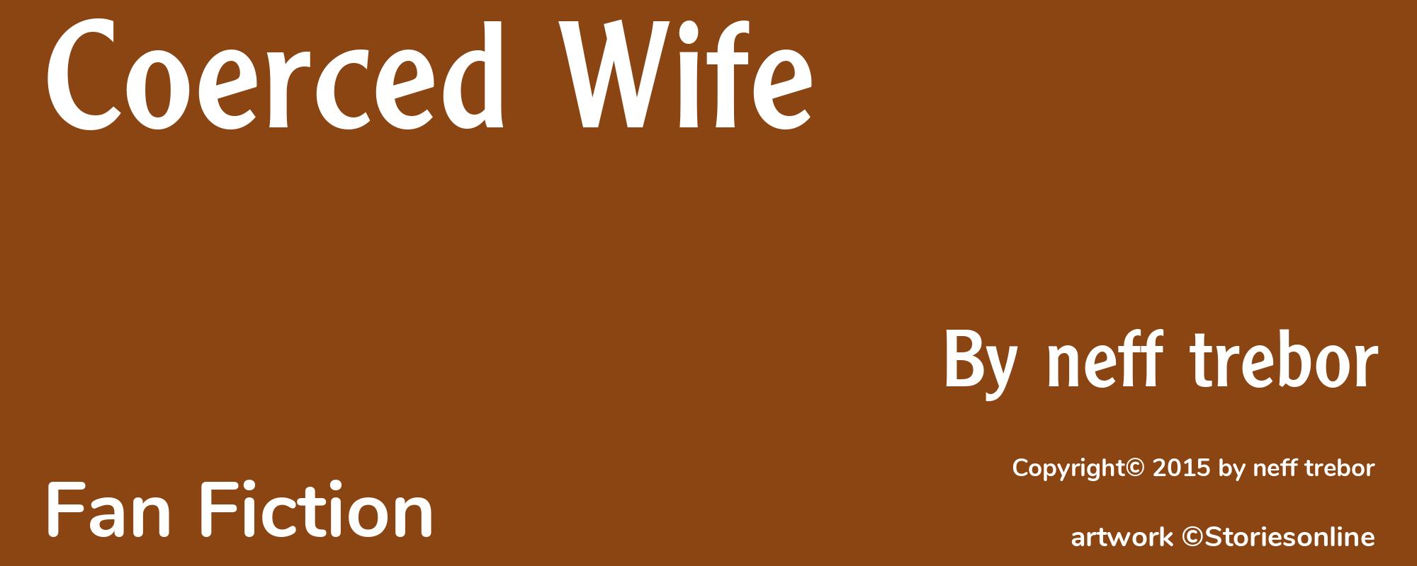 Coerced Wife - Cover