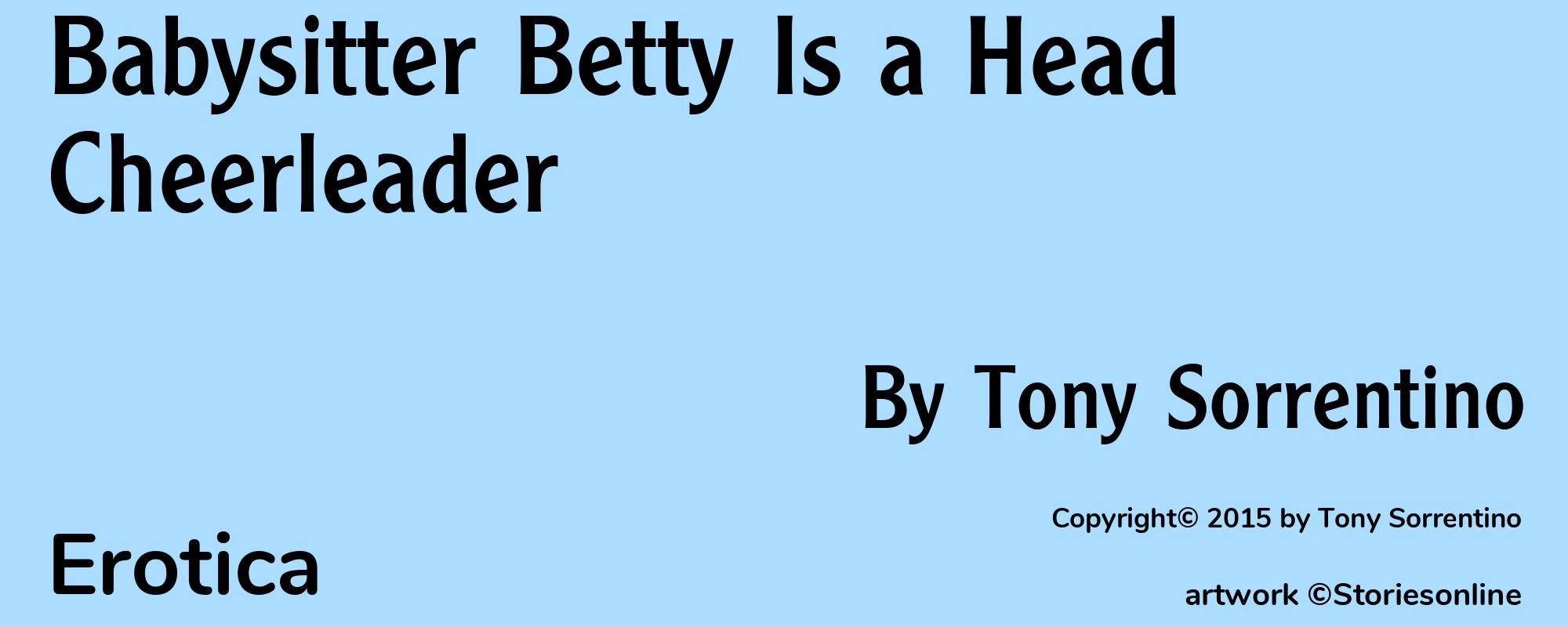 Babysitter Betty Is a Head Cheerleader - Cover