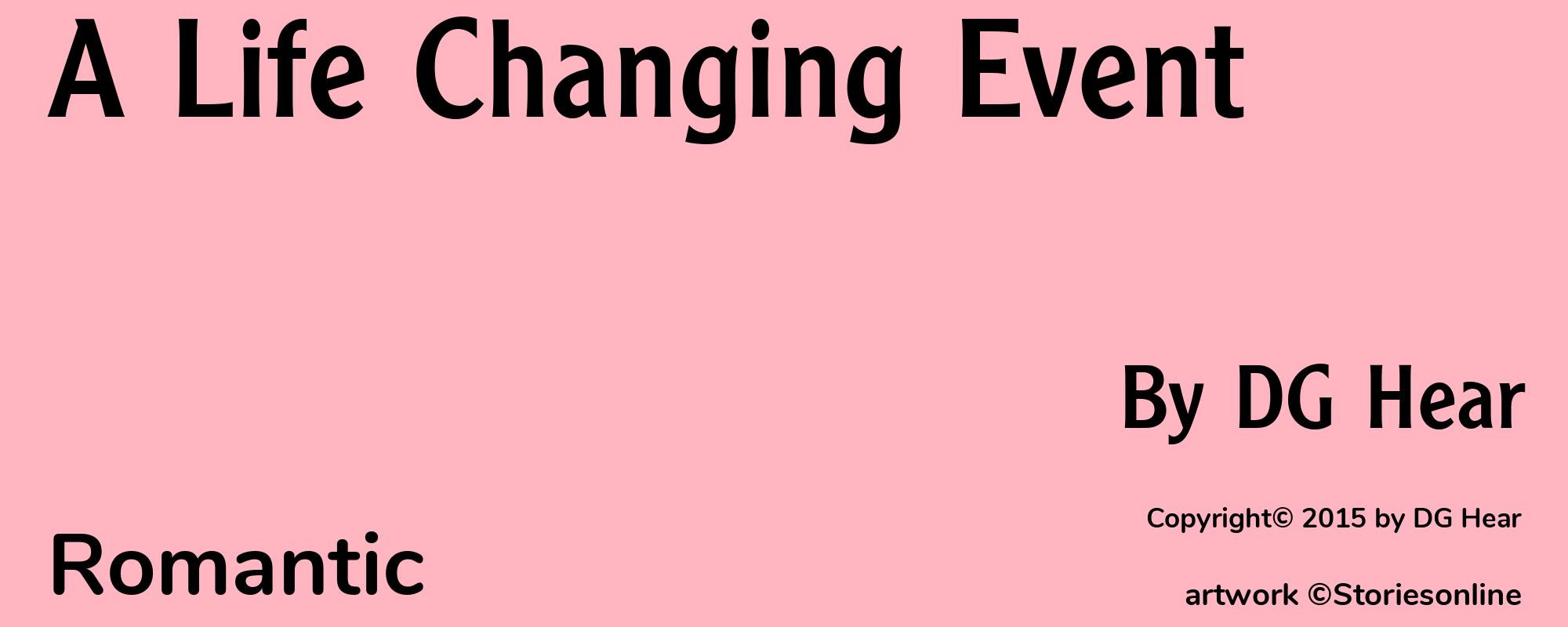 A Life Changing Event - Cover