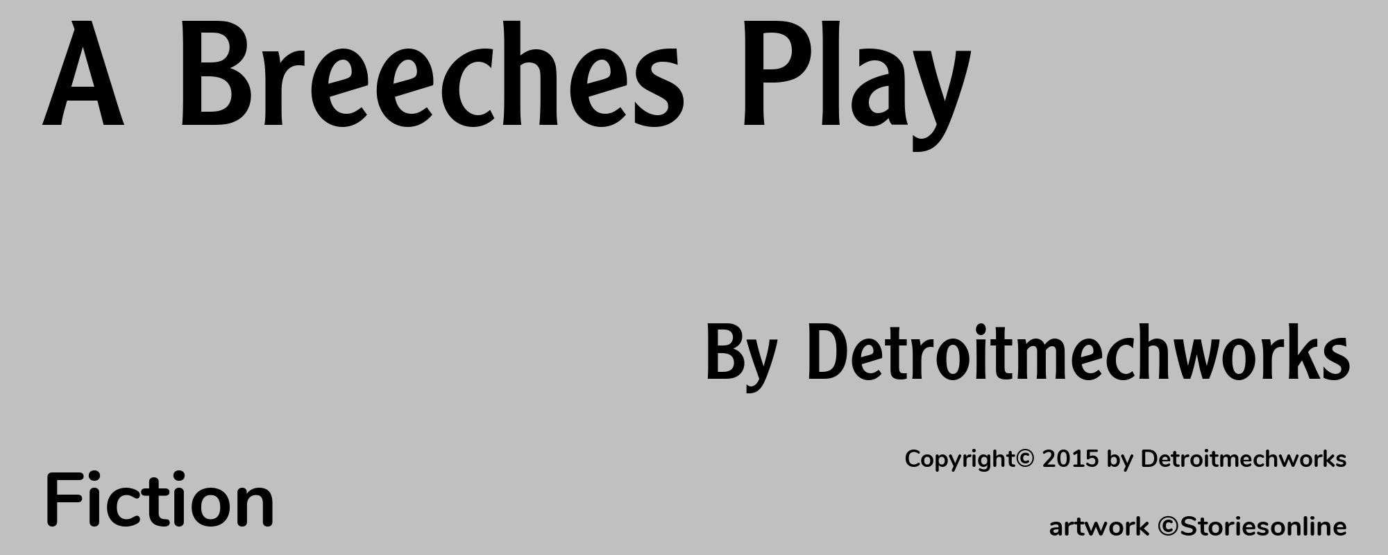 A Breeches Play - Cover