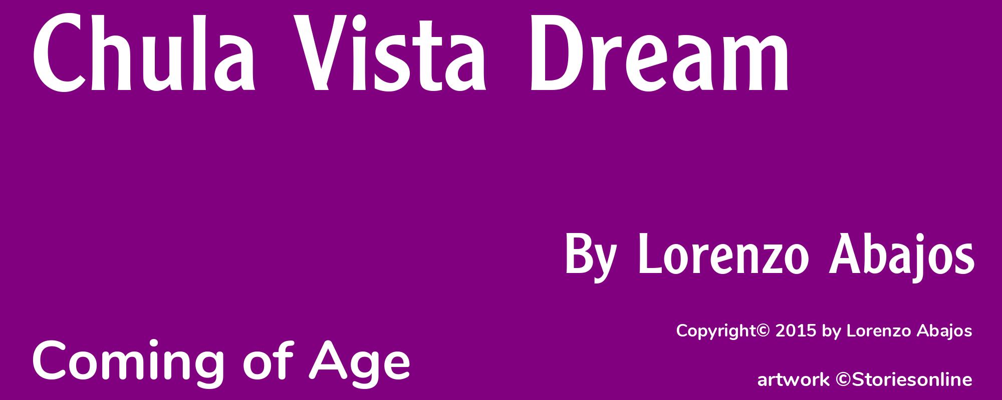 Chula Vista Dream - Cover