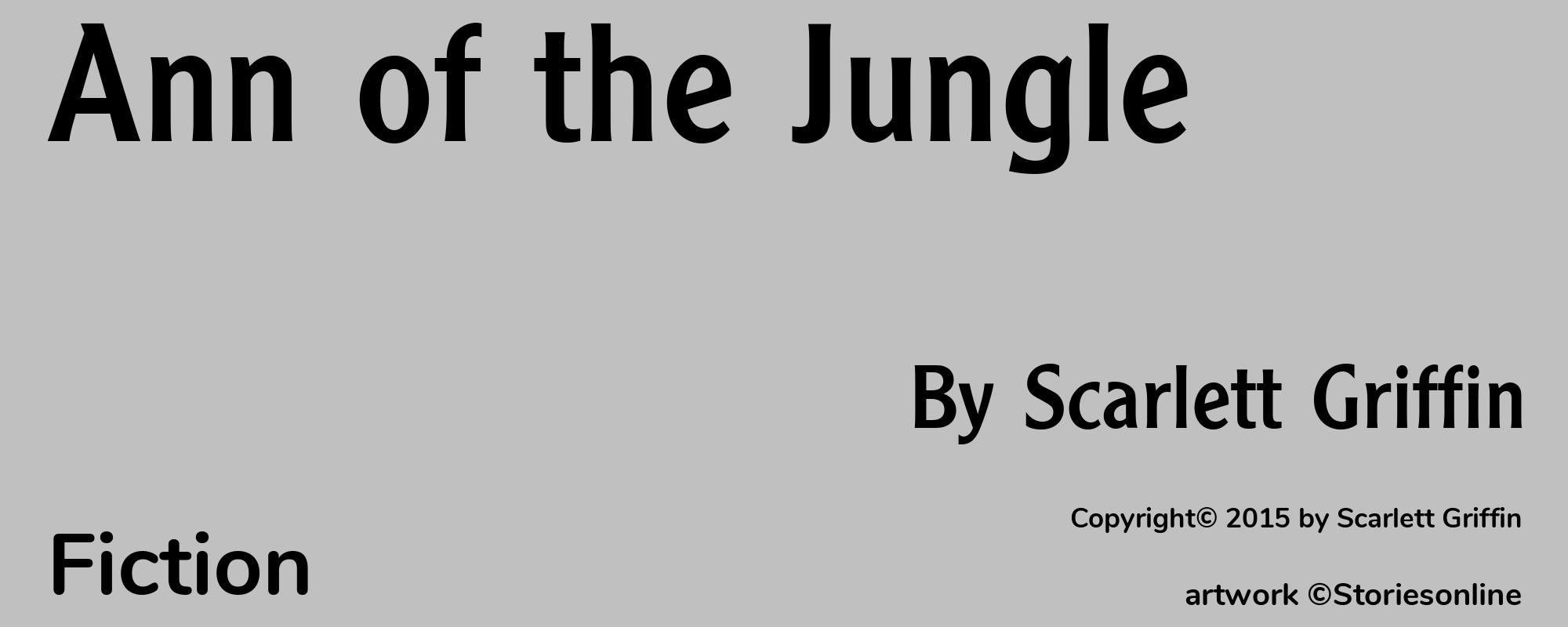 Ann of the Jungle - Cover