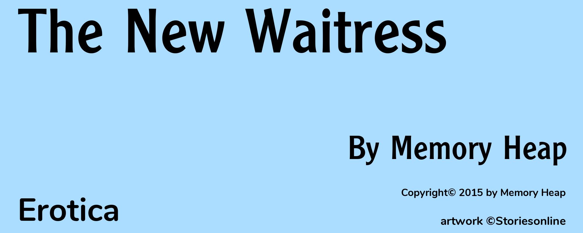The New Waitress - Cover