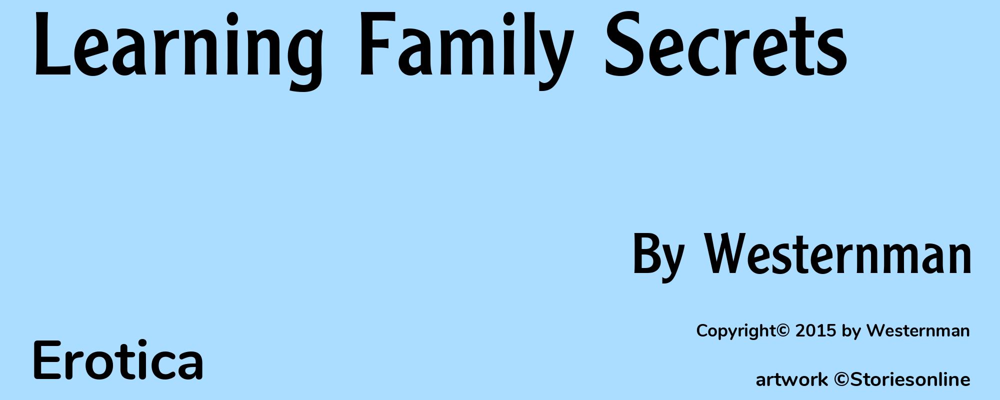 Learning Family Secrets - Cover