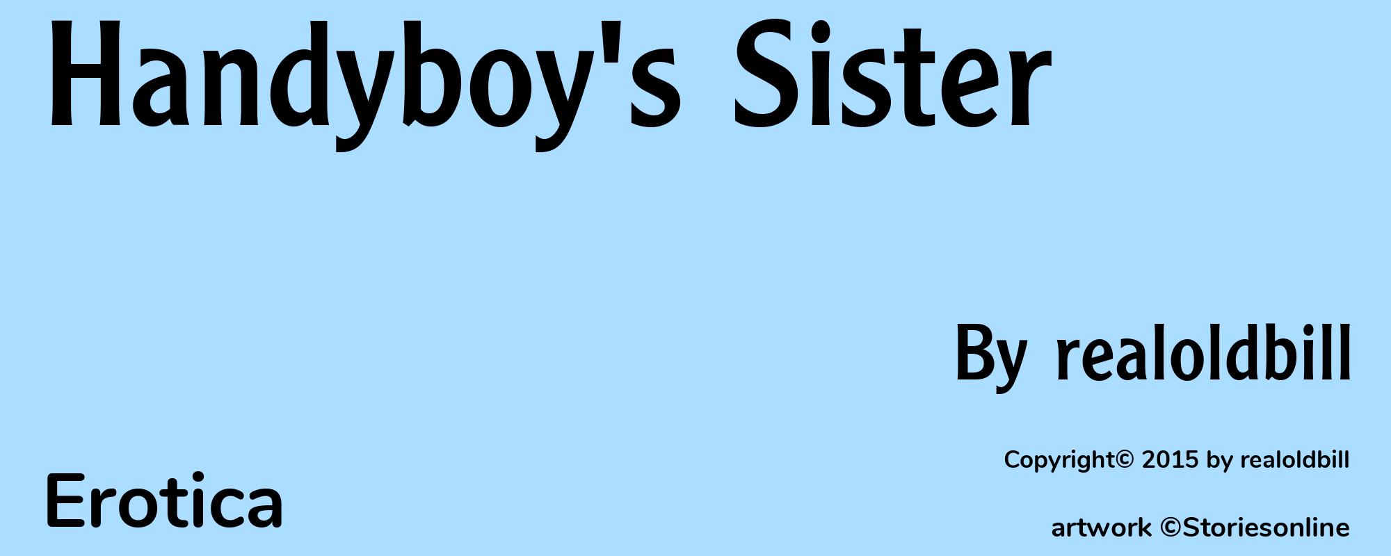 Handyboy's Sister - Cover