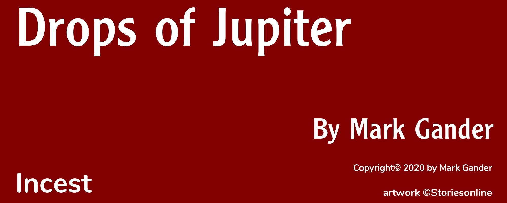 Drops of Jupiter - Cover