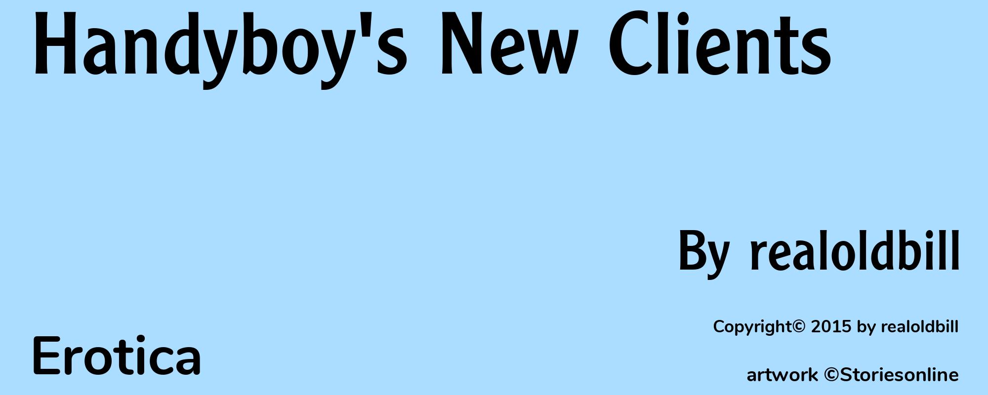 Handyboy's New Clients - Cover