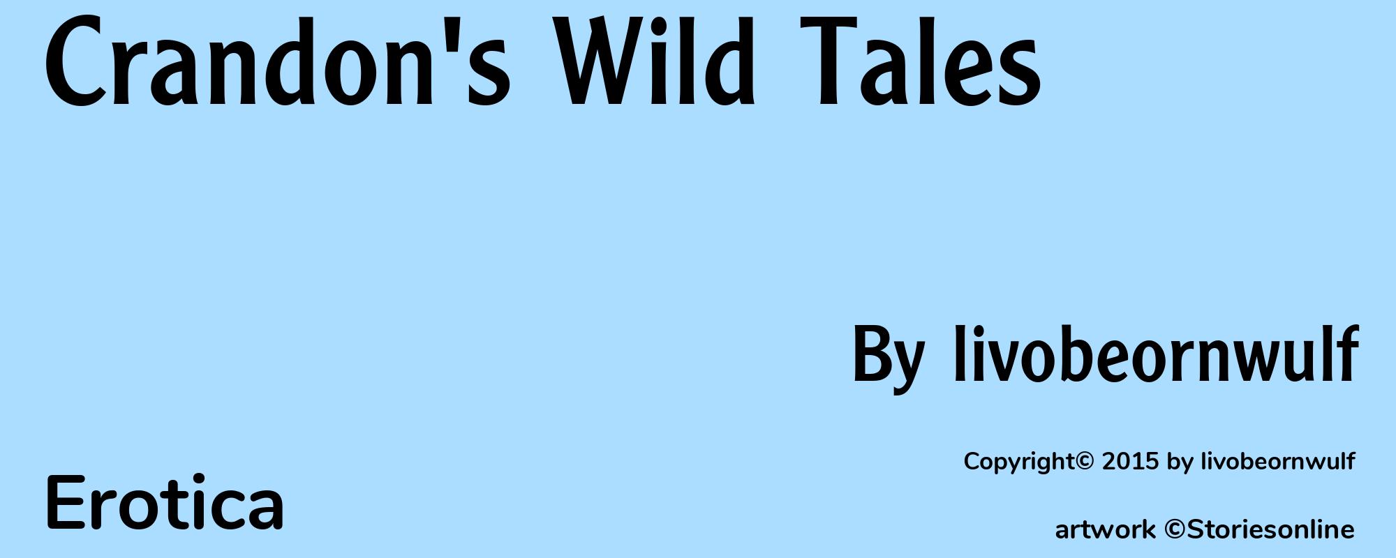 Crandon's Wild Tales - Cover