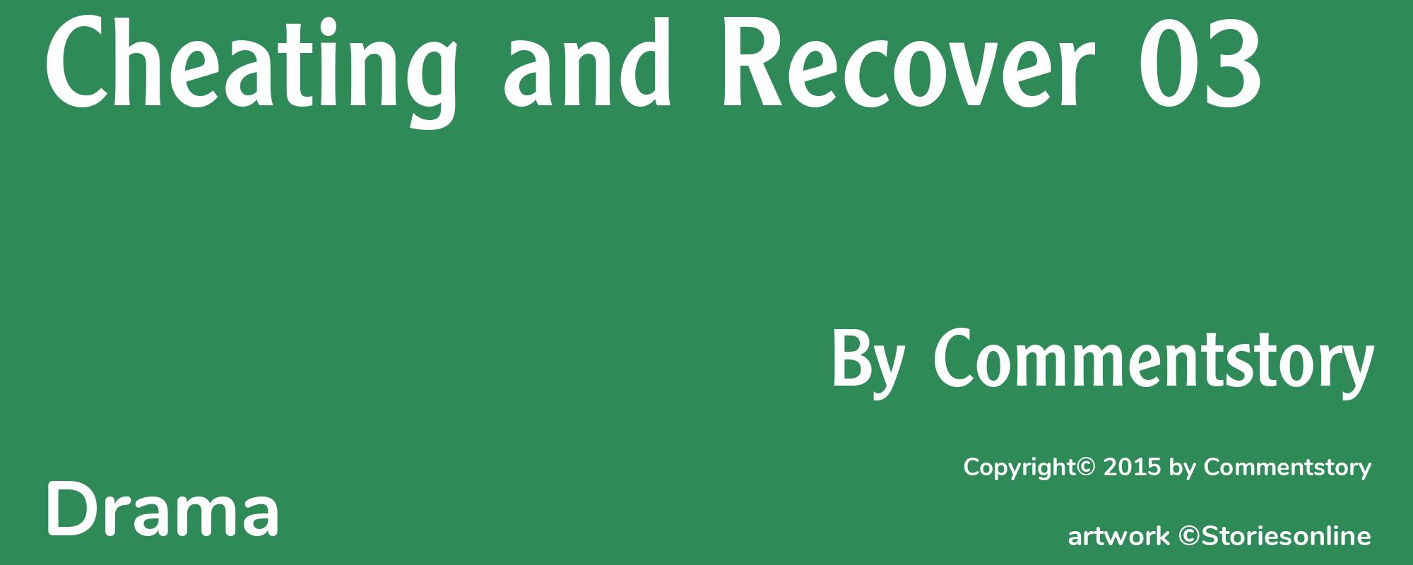 Cheating and Recover 03 - Cover