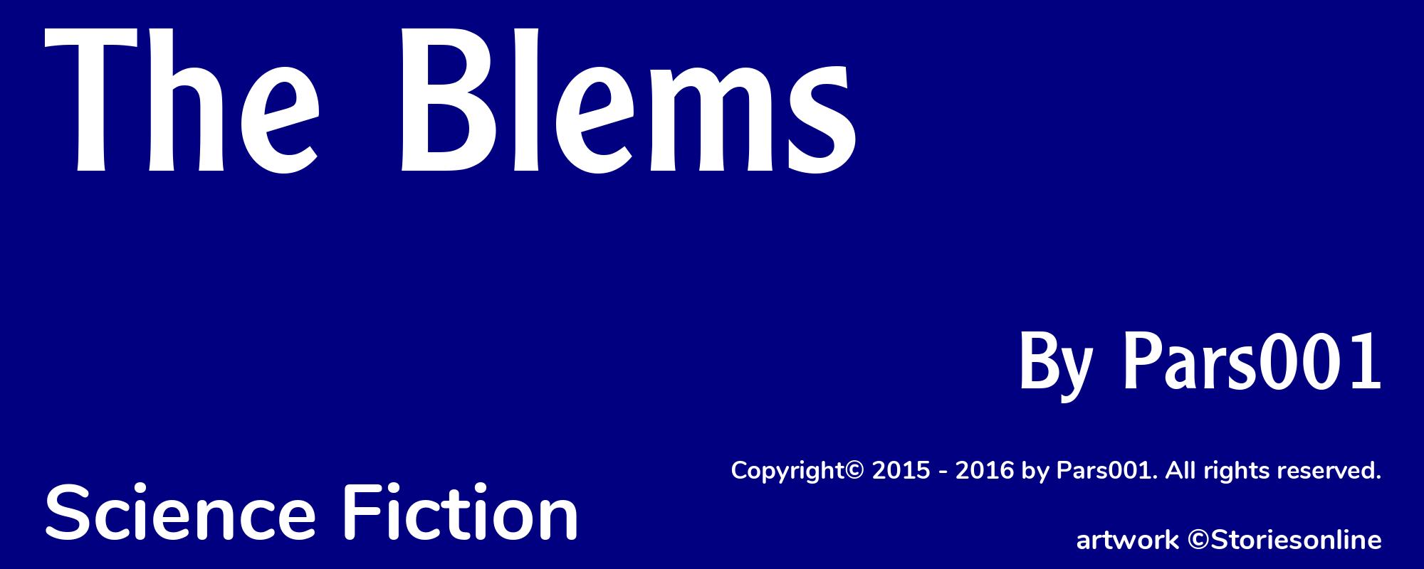 The Blems - Cover