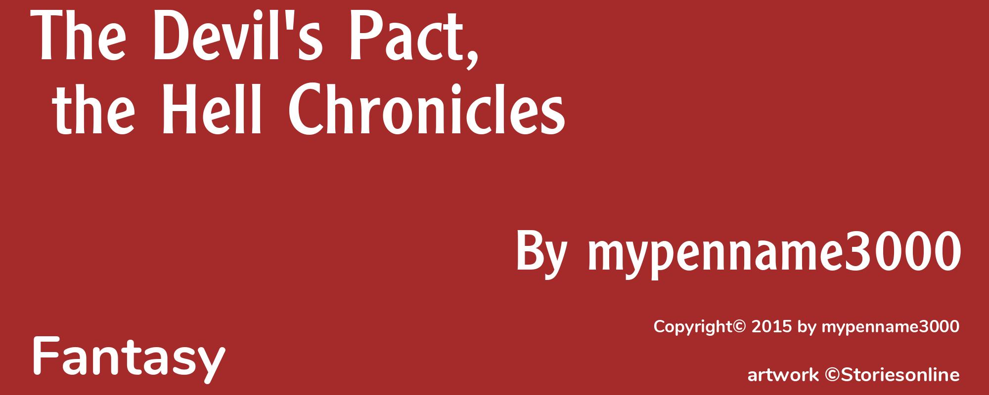 The Devil's Pact, the Hell Chronicles - Cover