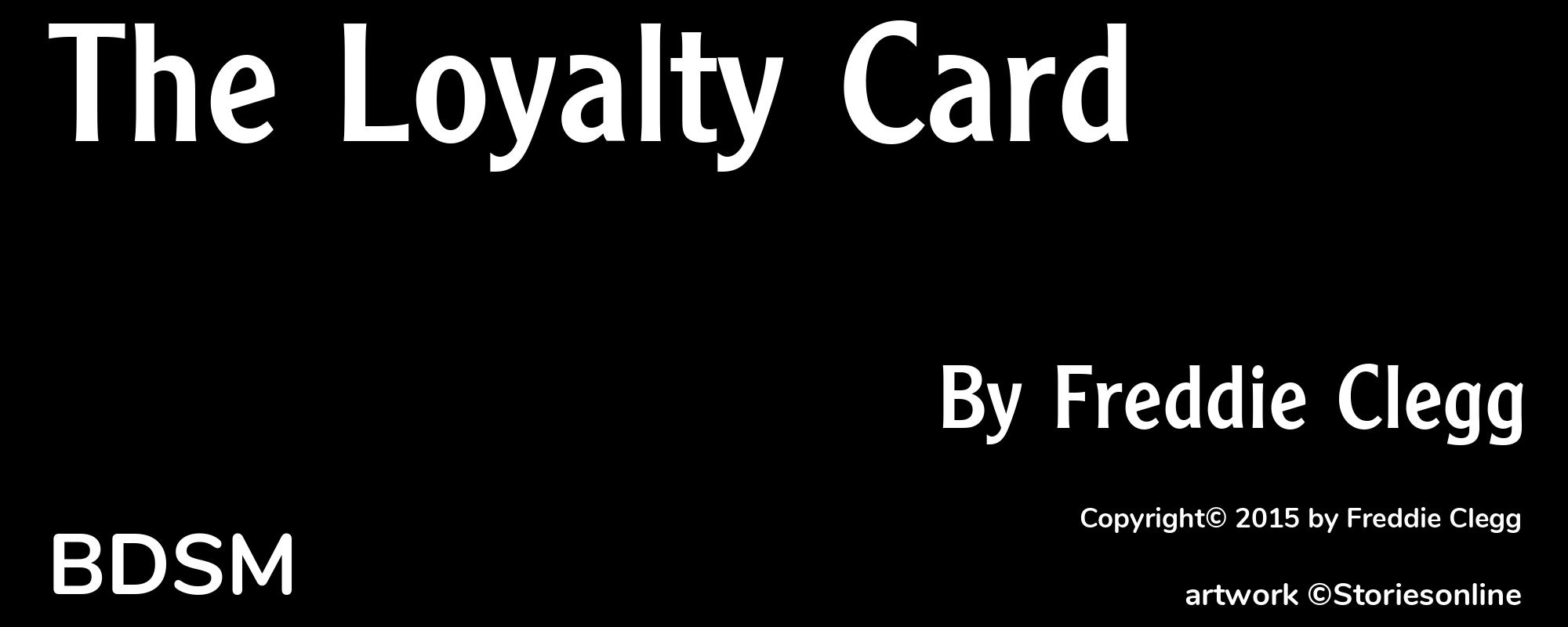 The Loyalty Card - Cover