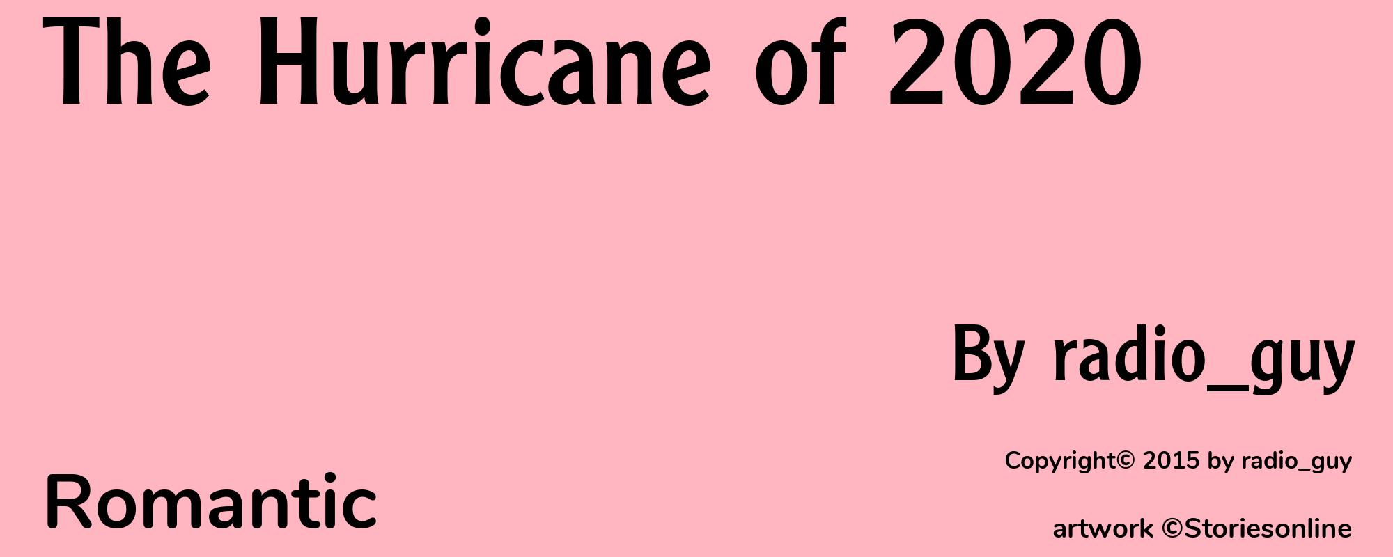 The Hurricane of 2020 - Cover