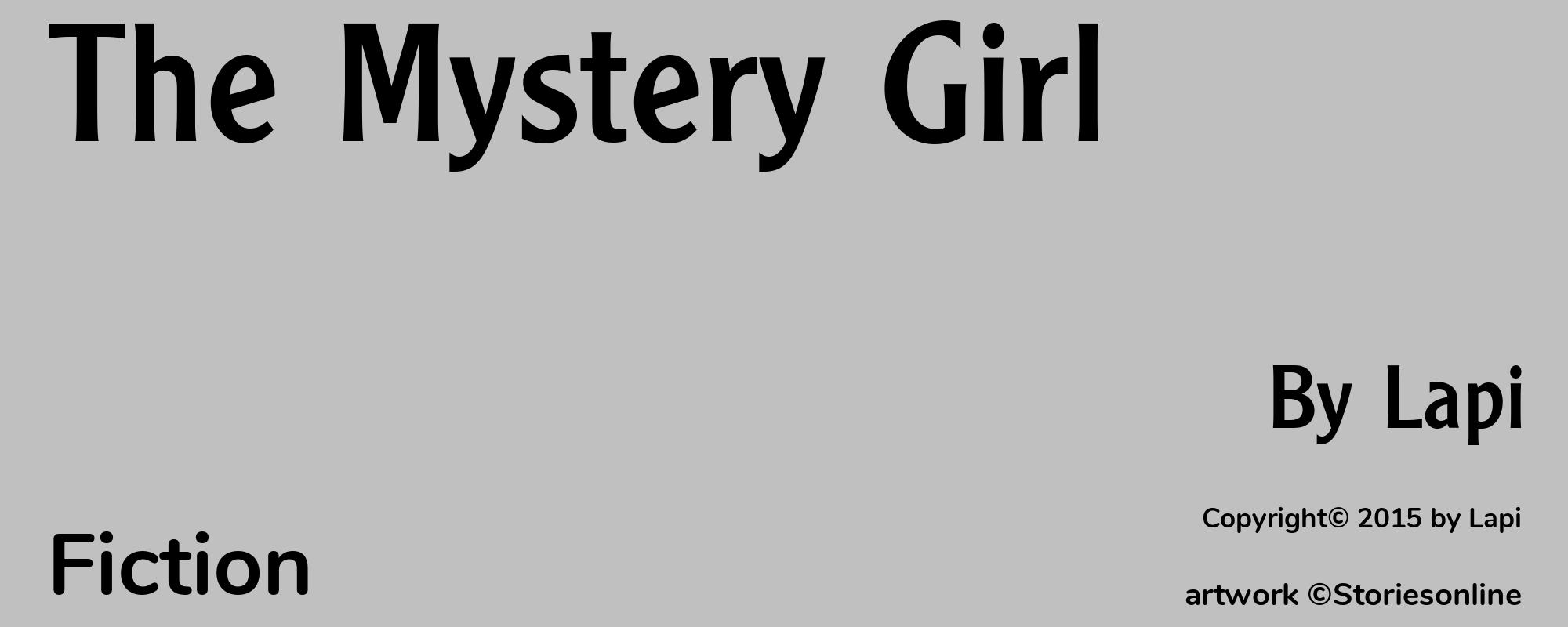 The Mystery Girl - Cover