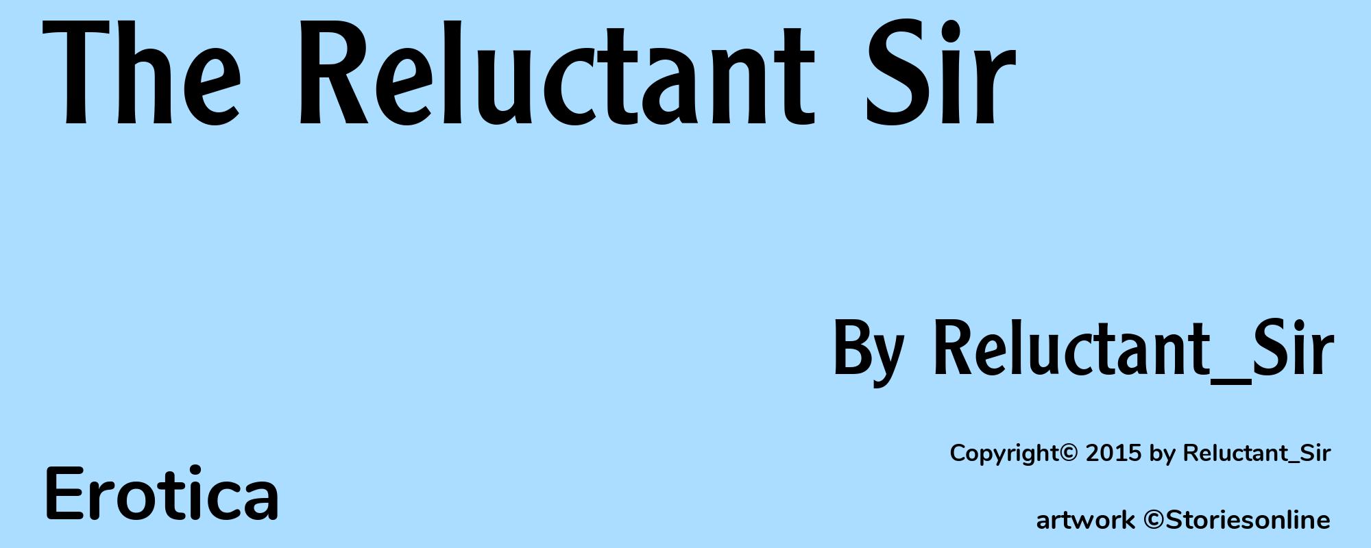 The Reluctant Sir - Cover